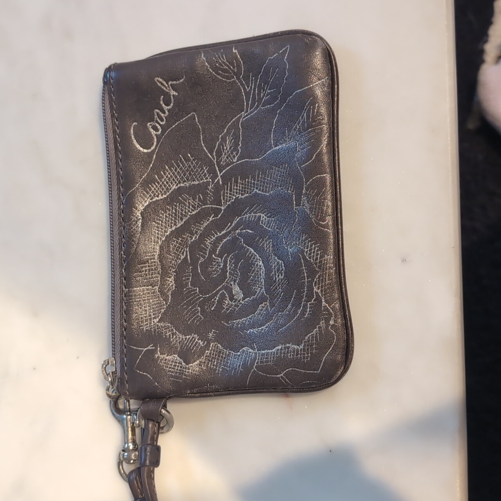 Coach wristlet